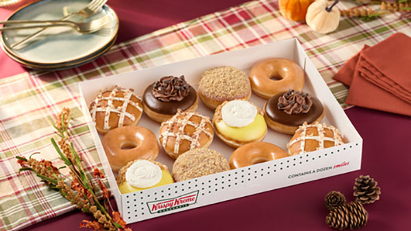 Krispy Kreme Thanksgiving Pies Doughnut Collection