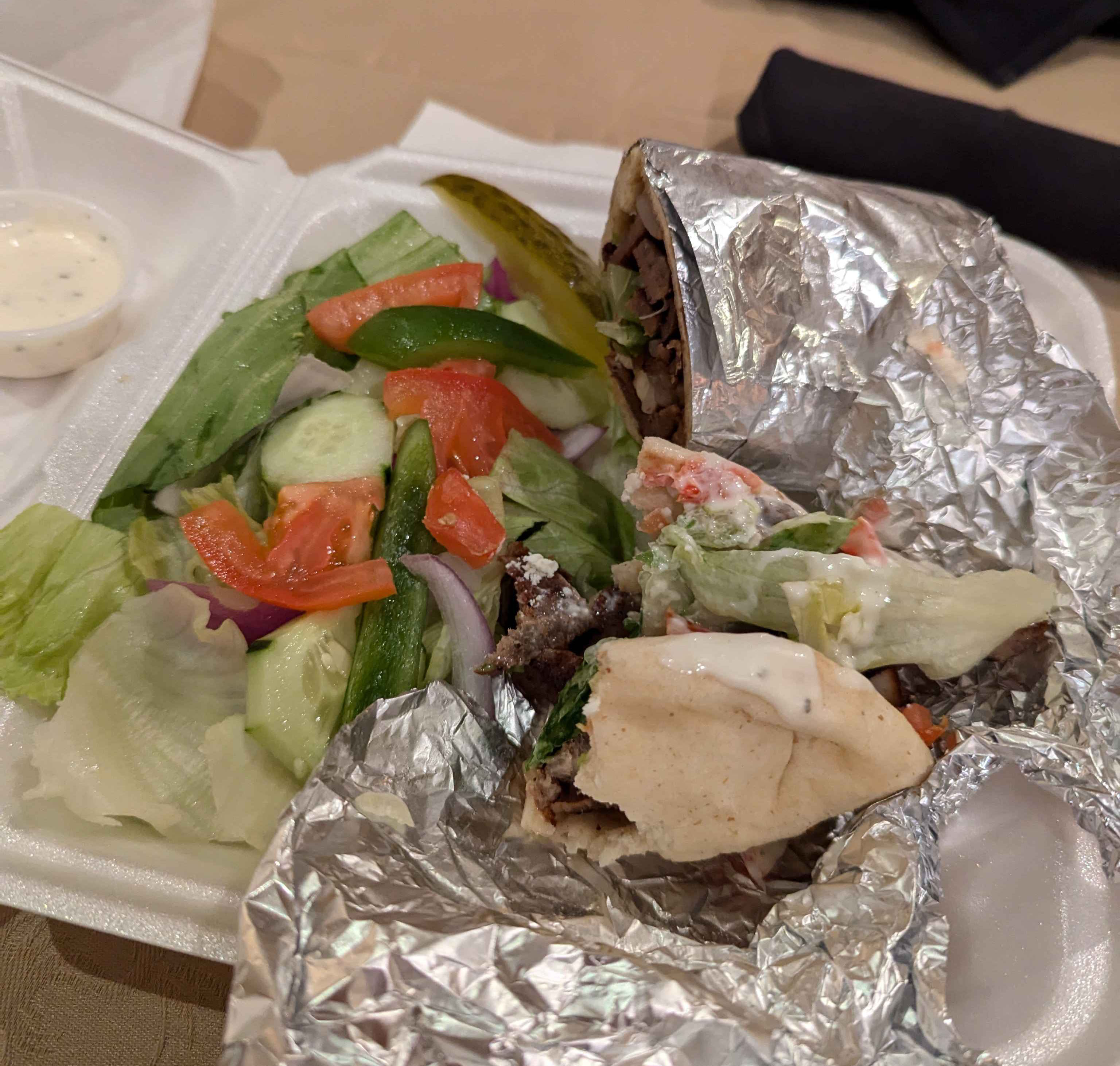 Lil' Italian Gyro Wrap