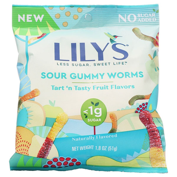 Lily’s Sour Gummy Worms