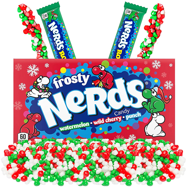 Nerds Frosty Holiday Gummy Clusters