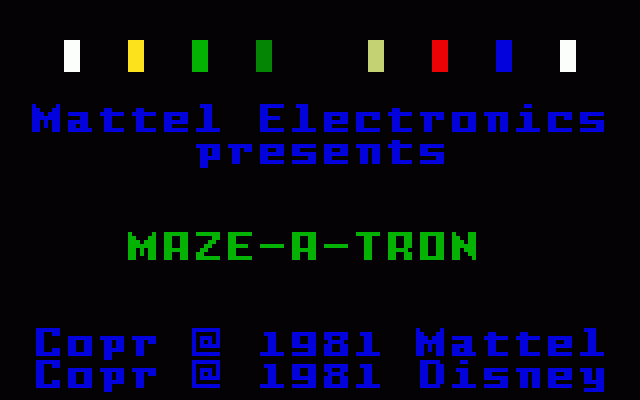 Tron: Maze-A-Tron