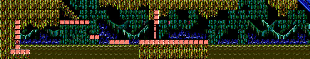 Mountains in Castlevania III