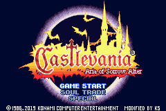 Castlevania: Aria of Sorrow Alter