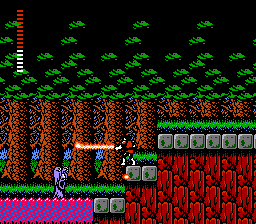 Forest in Castlevania II