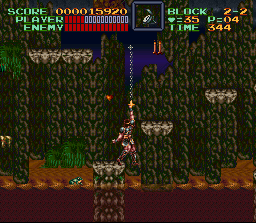 Transylvanian Wilds in Super Caslevania IV
